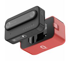 Kandao QooCam EGO 3D Kamera schwarz / Digitalkamera 2,54" / zwei Objektive / 4K 3840 x 1920 / microSD 
