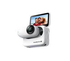 Insta360 GO 3S - 128 GB weiß / Action-Kamera / 360° / 4K@30FPS / 2,2-Zoll-Display / Wi-Fi / BT 5.0 / 310 mAh / AI-Editor
