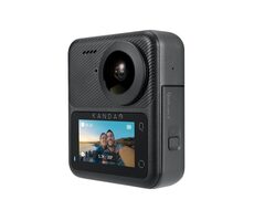 Kandao QooCam 3 Motorrad Combo / Actionkamera / 360° / 5,7K / 62MP / IP68 / Wi-Fi / BT / microSD / 1600mAh