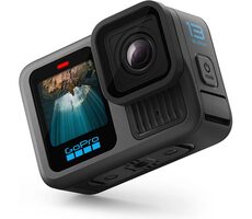 GoPro HERO 13 Black / Sportkamera / 5,3K/60fps / 27Mpix / Bildstabilisierung / USB-C & Wi-Fi & BT