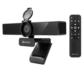Sandberg USB-C/A Webcam Pro Fernbedienung 4K schwarz / Webcam / 3840x2160 