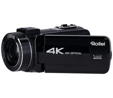 Rollei Movieline UHD10x schwarz / Kamera / 30 MP / 10-facher Zoom / 3"-LCD / 4K-Video / MicroSD 
