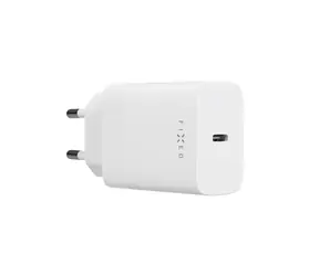 FIXED 30W Netzladegerät mit USB-C-Ausgang und PD-Unterstützung weiß
