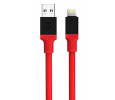 Tactical Fat Man Cable USB-A/Lightning 1m rot
