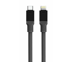 Tactical Fat Man Cable USB-C/Lightning 1 m grau