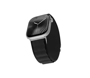 Epico Alpine Nylonarmband für Apple Watch 38/40/41/42 mm, schwarz