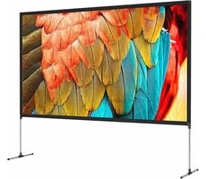 BlitzWolf BW-VS6 schwarz / Projektionswand / 16:9 / 221 x 124 cm