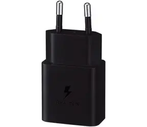 Samsung EP-T2510 25W Adapter schwarz / USB-C Ladegerät / Schnellladung / ohne Kabel  