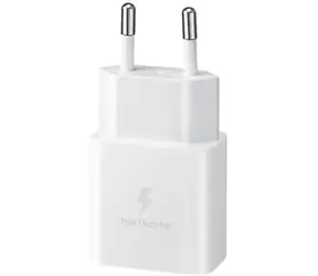 Samsung EP-T2510 25W Adapter weiß / USB-C Ladegerät / Schnellladung / ohne Kabel  