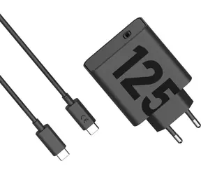 Motorola TurboPower 125W USB-C schwarz / Netzladegerät / 1m / 6,5 A 