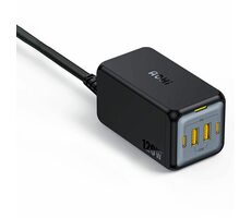 AOHi Magcube PRO GaN Tischladegerät schwarz / 2x USB-C / 2x USB-A / 120W 