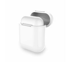 LAB.C AirPods Wireless Charging Case-Adapter zum kabellosen Laden für Apple AirPods weiß 
