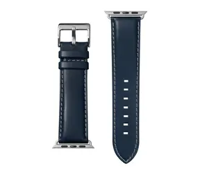 LAUT Oxford-Lederarmband für Apple Watch 42 & 44 mm dunkelblau