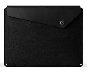 MUJJO Hülle für Apple MacBook Pro 15" schwarz 