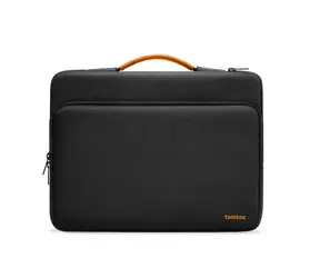 tomtoc Aktentaschentasche für MacBook Air/Pro (2021) 15,3" 16" schwarz