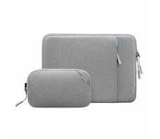 tomtoc Sleeve Kit Hülle für MacBook Pro 14" grau