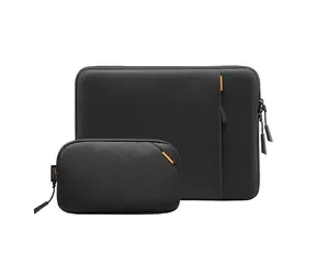 tomtoc Sleeve Kit Hülle für MacBook Air/Pro 15,3" 16" schwarz