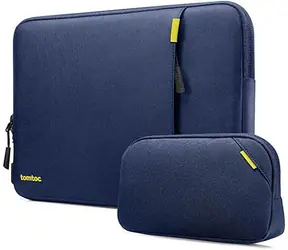 tomtoc Sleeve Kit Hülle für MacBook Air/Pro 13" Marineblau