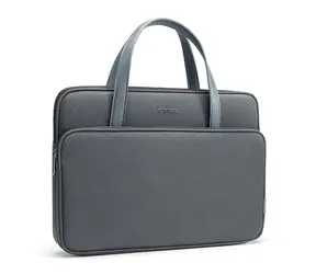 tomtoc Premium Aktentaschentasche für MacBook Pro (2021) 14" grau