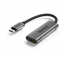 tomtoc Adapter USB-C auf DisplayPort 1.4 / Thunderbolt 3 / 4K@60/120Hz
