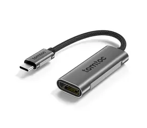 tomtoc Adapter USB-C auf DisplayPort 1.4 / Thunderbolt 3 / 4K@60/120Hz
