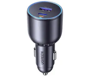Ugreen Autoadapter grau / 2x USB-A / 36W / QC 3.0 