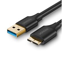 Ugreen Kabel USB-A 3.0 (M) - Micro USB-B 3.0 (M) 2m schwarz