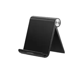 Ugreen Positionierbarer Handyhalter auf dem Tisch schwarz