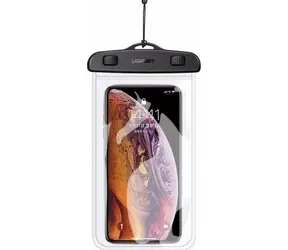 Ugreen Wasserdichte Handyhülle - Transparent / Handygröße bis 6,5 Zoll