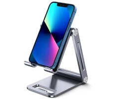 Ugreen 80708 Positionierbarer Halter für Telefon oder Tablet grau 