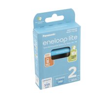 Panasonic Eneloop Lite N Akku AAA 550 mAh 2 Stück / Ni-MH / Blister