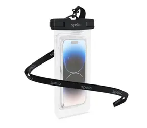 Epico Spello Wasserdichte Handyhülle bis 6,7 Zoll, Schwarz / IPX8