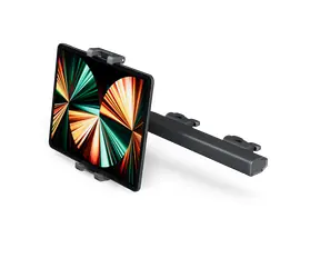 Epico Ausziehbare Autohalterung für Tablet oder Telefon bis 11 Zoll, Schwarz
