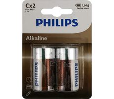 Philips Batterie C Entry Alkaline - 2 Stk
