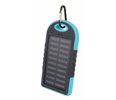 Setty Solar-Powerbank 5000 mAh blau