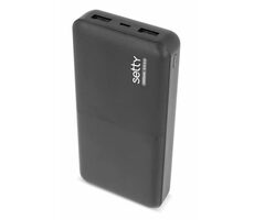 Setty Powerbank 20000 mAh schwarz