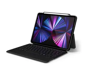 Epico Schutzhülle mit Tastatur für Apple iPad Pro 12.9 (2021) Schwarz