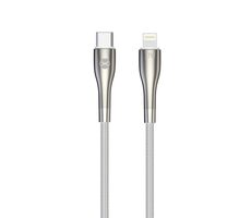 Forever Sleek Kabel USB-C (M) - Lightning (M) 1m weiß / 27W 