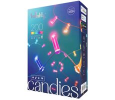 Twinkly Candies LED TWKC100RGB-G 100 Stück 6 m / Intelligente Lichterkette / RGB / WLAN / Bluetooth