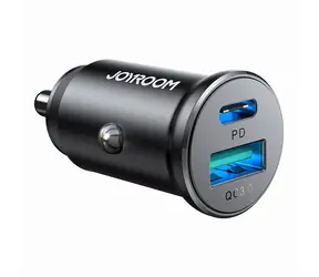 Joyroom JR-CCN05 schwarz / Autoladegerät / 30W / 1x USB-A / 1x USB-C