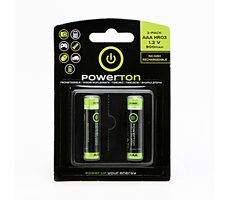 Powerton Akku AAA 900mAh 1,2V 2 Stk 