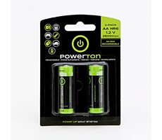 Powerton Akku AA 2500mAh 1,2V 2 Stk 