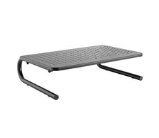 Powerton Sockel unter dem Monitor Kunststoff schwarz / Tragkraft 20 kg