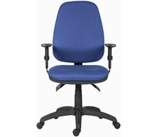 Powerton Anna blau / Ergonomischer Bürostuhl / Belastbarkeit 120 kg