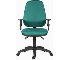 Powerton Anna türkis / Ergonomischer Bürostuhl / Belastbarkeit 120 kg