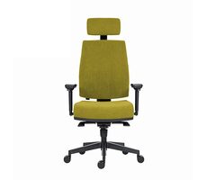 Powerton Jana grün / Ergonomischer Bürostuhl / Belastbarkeit 130 kg 