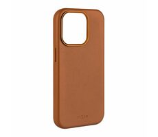 FIXED MagLeather Lederrückseite mit MagSafe-Unterstützung für Apple iPhone 15 Pro braun