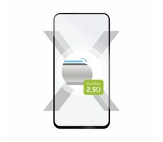 FIXED Full-Cover Schutzglas aus gehärtetem Glas für Motorola Moto G14, das über den gesamten Bildschirm geklebt wird, schwarz