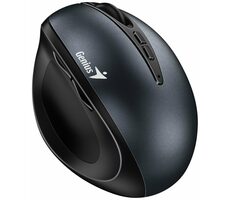 Genius Ergo 8300S grau / vertikale kabellose Maus / 1600 dpi / 7 Tasten / 2,4 GHz