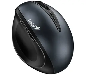 Genius Ergo 8300S grau / vertikale kabellose Maus / 1600 dpi / 7 Tasten / 2,4 GHz